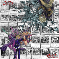 Image 2 of Yami Yugi vs Yami Marik Yu-Gi-Oh Two Player Playmat