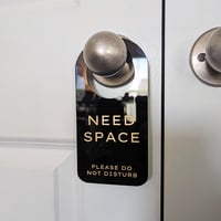 Image 2 of Need Space Door Hanger