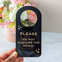 Image 1 of Do Not Disturb The Magic Door Hanger