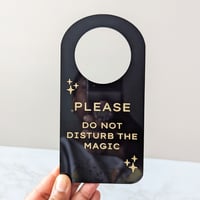 Image 3 of Do Not Disturb The Magic Door Hanger