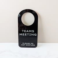 Image 3 of Teams Meeting Door Hanger