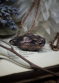 Image 5 of Rattlesnake Head Amulet