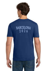 Image 2 of Simsbury MPA - Barcelona Trip - Gildan Softstyle® T-Shirt (64000 Metro Blue)