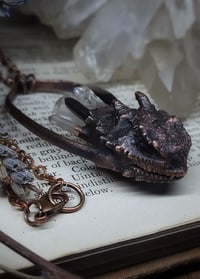 Image 1 of Horned Lizard Head Amulet