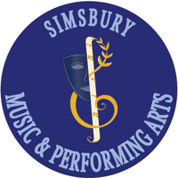 Simsbury Music & Performing Arts Magnet 3.5" Round