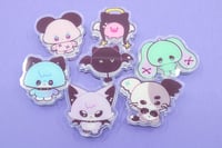 Image 2 of Xdinary Monsters & Villain Acrylic Clips