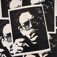 Image 2 of Art Bell 8.5 x 11 in. limited edition block print