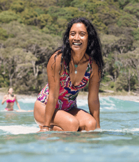 Image 2 of Playa Onepiece (High Leg) - Rainbow Oyster