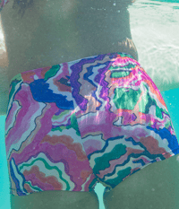 Image 7 of Surf Short (Short Leg) - Rainbow Oyster