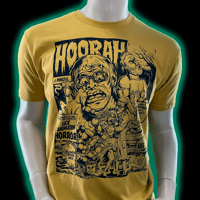 Image 1 of Halloween Cartoon Shirt - Gold
