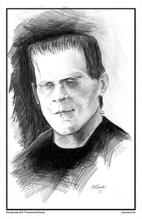 Frankenstein's Monster 01 11x17 Print