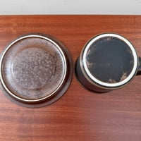 Image 4 of Arabia Finland Ruska Large Mug with Saucer