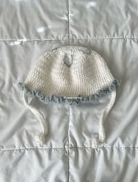 Image 3 of frilly moon jellyfish hat
