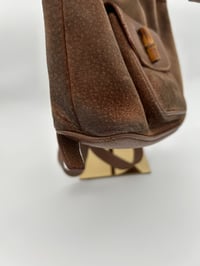 Image 8 of Gucci Bamboo Suede Small Vintage Backpack