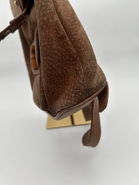 Image 9 of Gucci Bamboo Suede Small Vintage Backpack