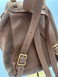 Image 12 of Gucci Bamboo Suede Small Vintage Backpack