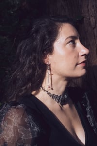 Image 2 of Bleeding Heart Earrings