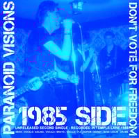 Image 2 of PARANOID VISIONS - 85|25  7" (White Vinyl)