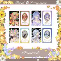 Image 1 of [PREORDER] FLORAL RENAISSANCE PHOTOCARDS