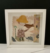 Image 2 of The Bird Applique Box Frame 