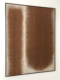Image 1 of dyed abstract silk composition