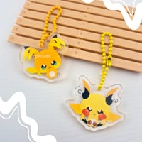 Image 3 of [PokeNui] Electric Rodent Keychains & Sticker