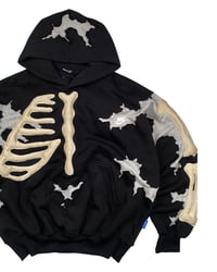 Image 6 of Reworked One of Kind Nike Cracky Bone Matrix Hoodie Size XL
