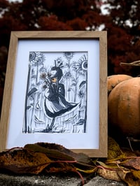 - ORIGINAL PAPERCUT - </br> Tournesol </br> <FONT size="4pt">20x26cm</FONT>