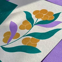 Image 3 of Illustration limitée en sérigraphie A3 - Maison