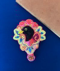 Image 1 of Blackbird  Treasure Brooch 