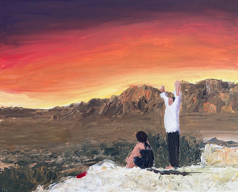 Image of I get it (original on canvas)
