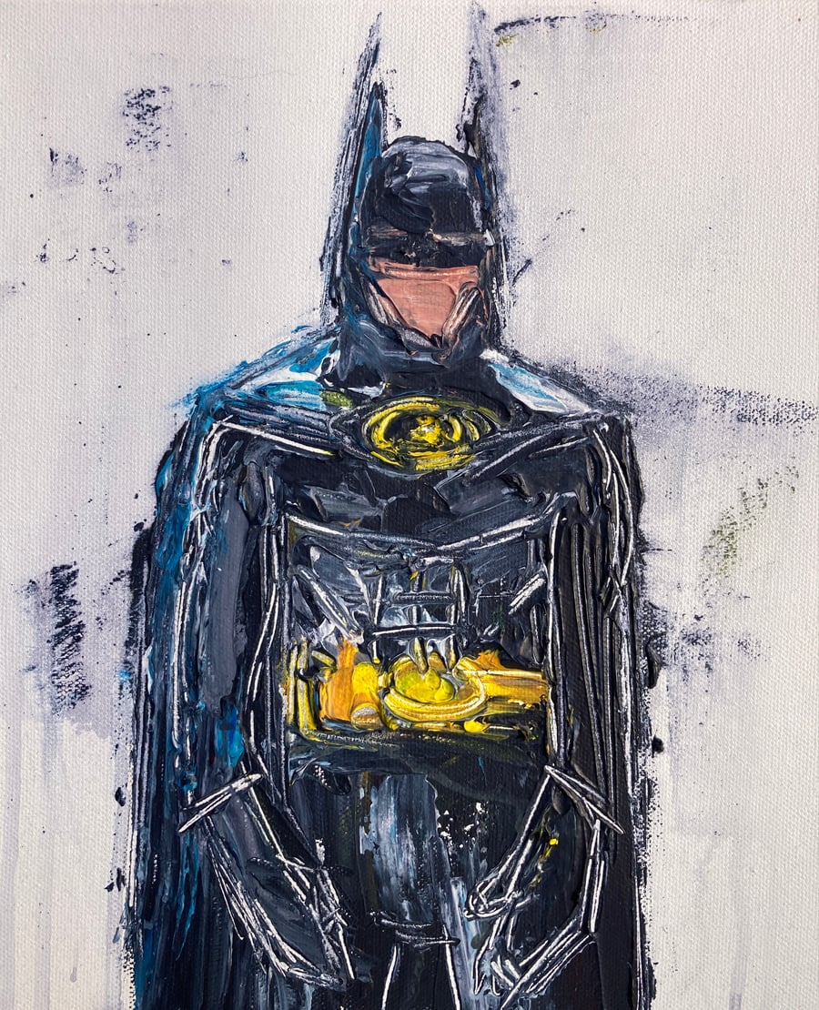 Image of Batman (original on canvas)