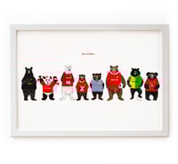 Man Utd Bears Print