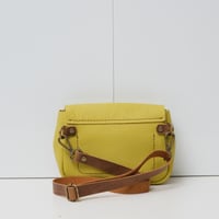 Image 3 of Tiny Fanny Pack in pebbled mellow yellow
