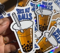 Image 1 of boba tea sticker