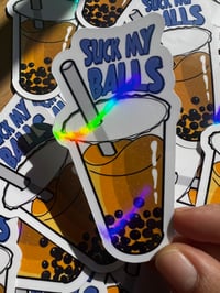 Image 2 of boba tea sticker