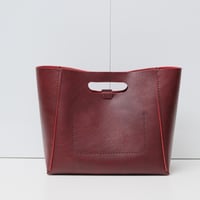 Image 3 of STUDIO LINE grab-handle clutch in cherry