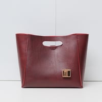 Image 1 of STUDIO LINE grab-handle clutch in cherry