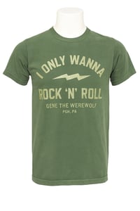 Image of *BRAND NEW* - "I Only Wanna Rock 'n' Roll" T-shirt - FREE SHIPPING