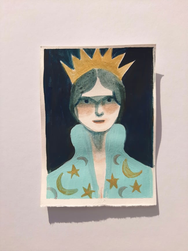 Queenie ~ Original painting