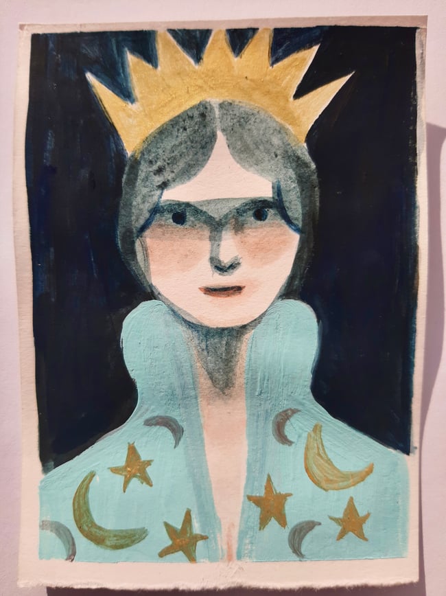 Queenie ~ Original painting