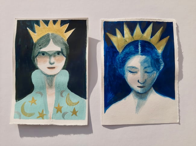 Shining ~ Original painting