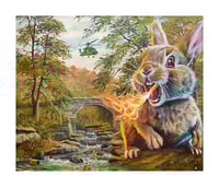 Image 2 of 'The Old Bridge, Foss Wood' - Giclee limited edition signed print