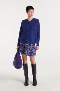 Image 4 of CÁRDIGAN PUNTO EVASÉ AZUL