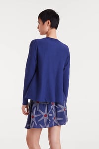 Image 3 of CÁRDIGAN PUNTO EVASÉ AZUL