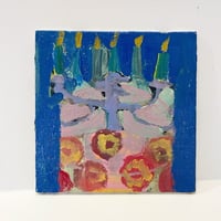 Image 1 of 15 x 15 cm  / oil on board 