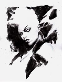 Image 8 of 9x12 B/W Convention Style Sketch