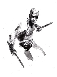 Image 3 of 9x12 B/W Convention Style Sketch