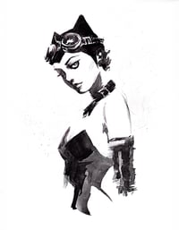 Image 10 of 9x12 B/W Convention Style Sketch