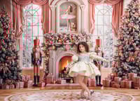 Image 2 of 2025- NOV. 22ND,   CHRISTMAS INDOOR MINI SESSION EVERGREEN ARCH/ BALLERINA | RETAINER